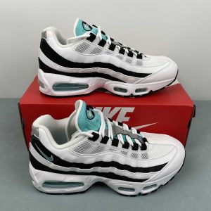Nike Air Max 95 White Black Teal