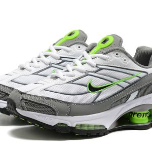 Nike Shox Ride 2 Supreme white green