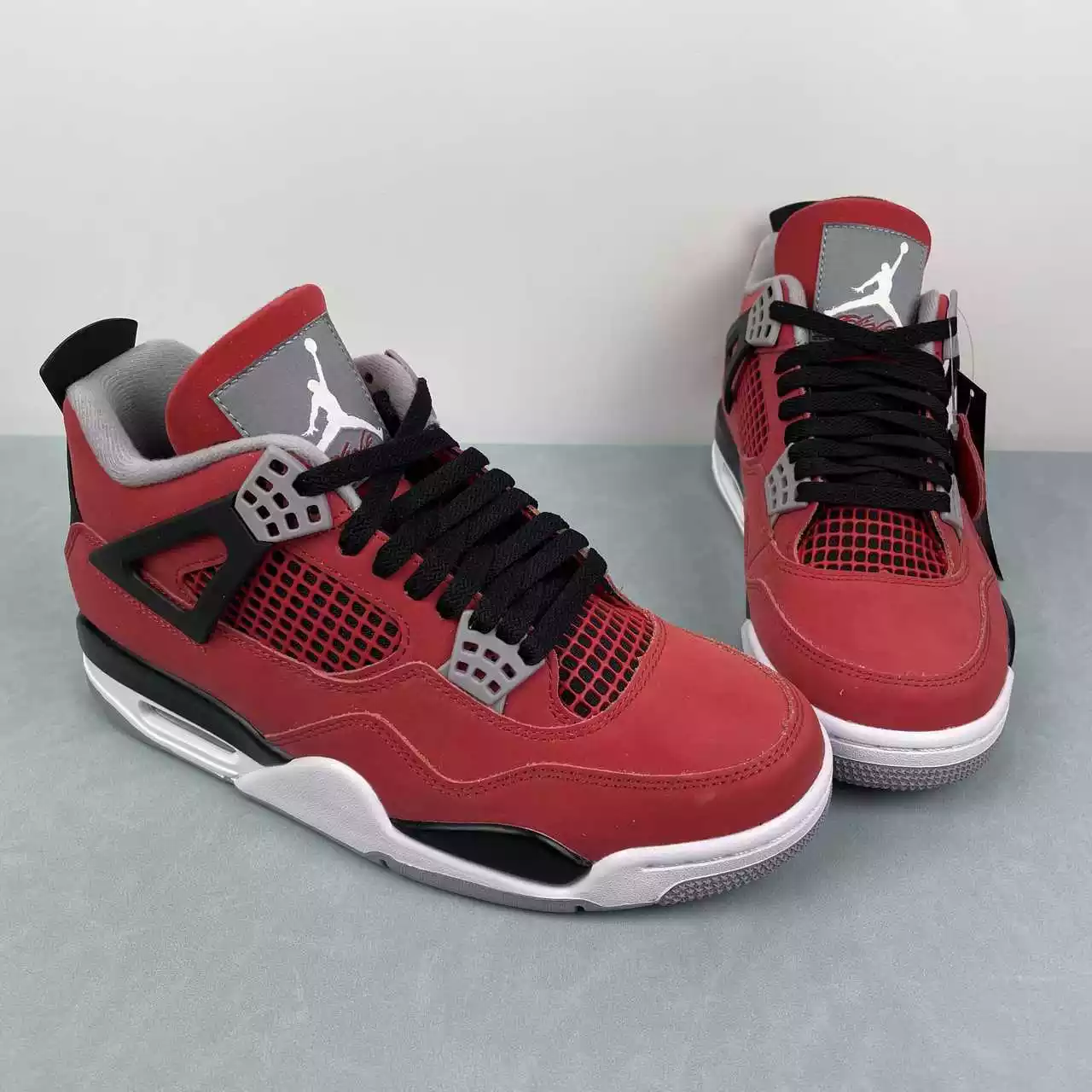 Air Jordan 4 Retro red black - Imagen 2