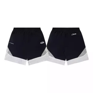 Pantalon Corto Corteiz negro blanco
