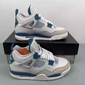 Air Jordan 4 Retro withe blue