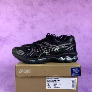 Asics GEL Kayano-14 Black Pure Silver