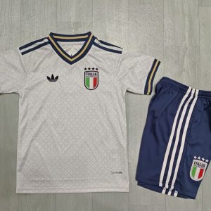 Conjunto corto niño Italia Visitante 2026