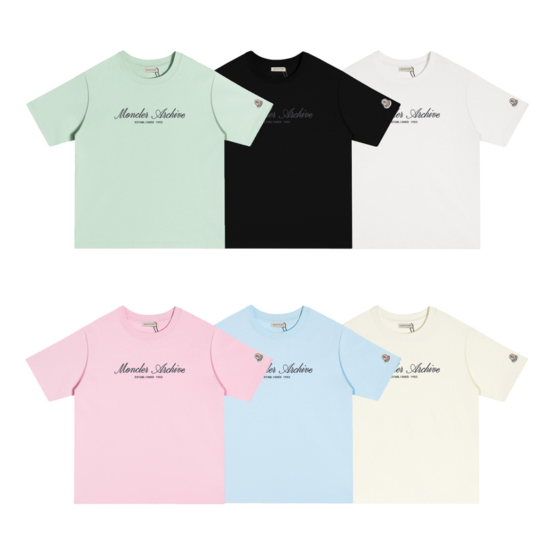 Camisetas Moncler 6 colores