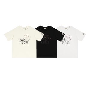 Camiseta Moncler Drawn Logo- 3 colores