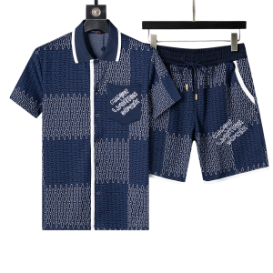 Conjunto corto Louis Vuitton azul