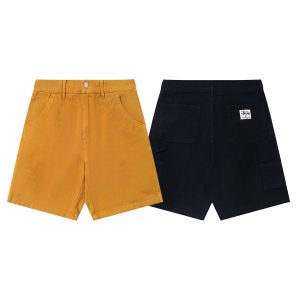 Pantalón vaquero Stussy Mostaza/Negro