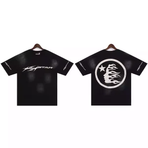 Camiseta HELLSTAR negro talla L (ENVÍO 72 HORAS)