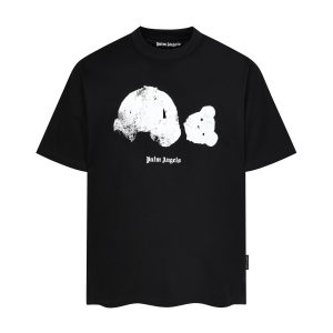 Camiseta Palm Angels Negra - Kill The Bear logo