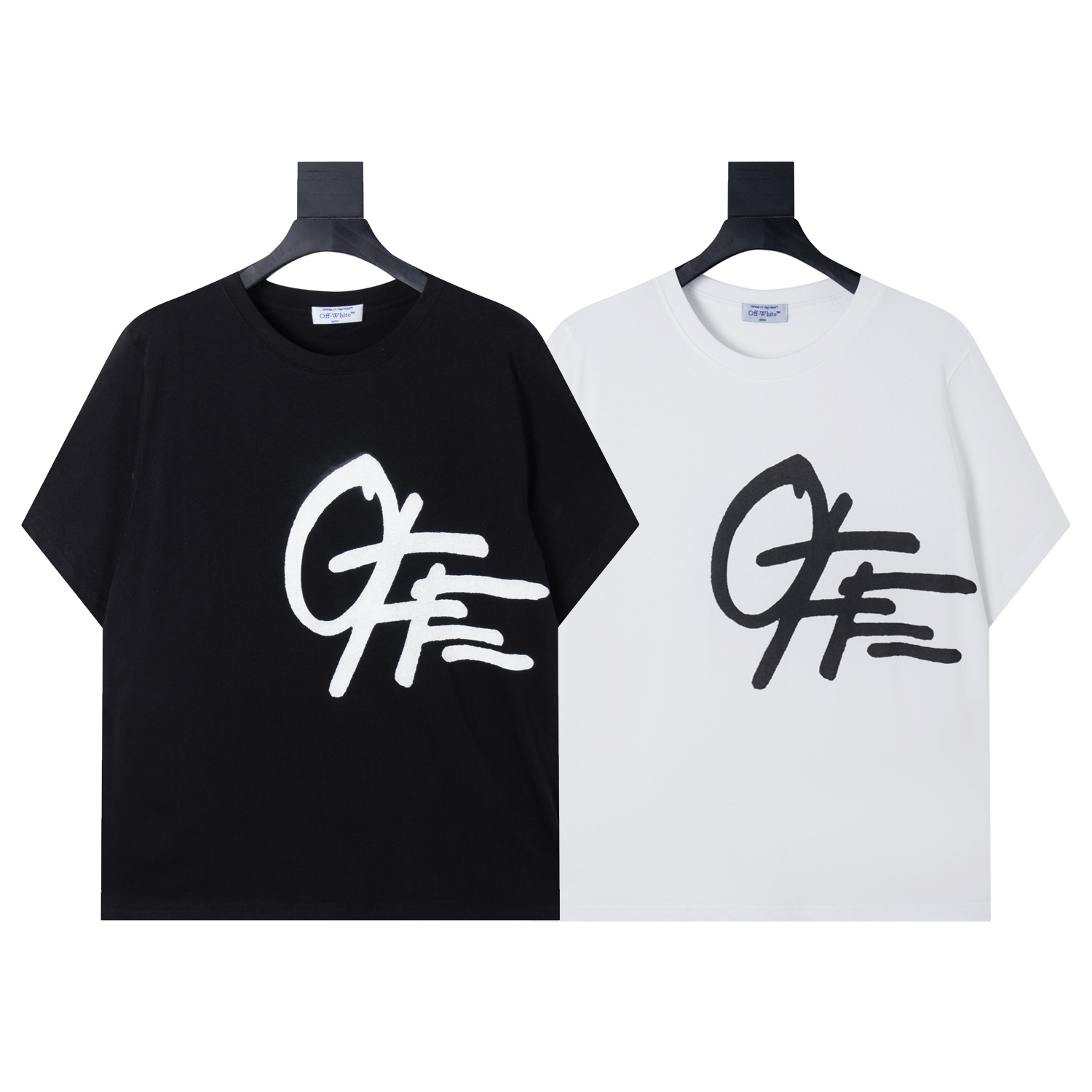 Camiseta Off-White-Blanco/Negro
