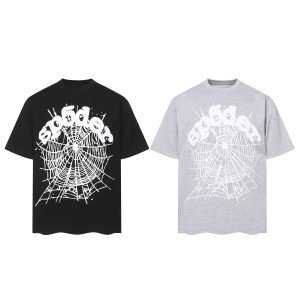 Camiseta Off-White/ Negro-Gris