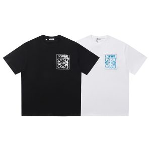 Camiseta LOEWE- Negro y blanco