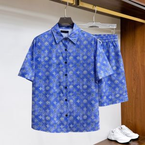 Conjunto corto Louis Vuitton azul