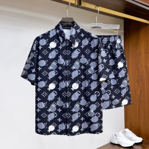 Conjunto corto Louis Vuitton negro