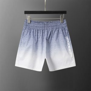 Pantalón corto baño Casablanca- Gris y Blanco