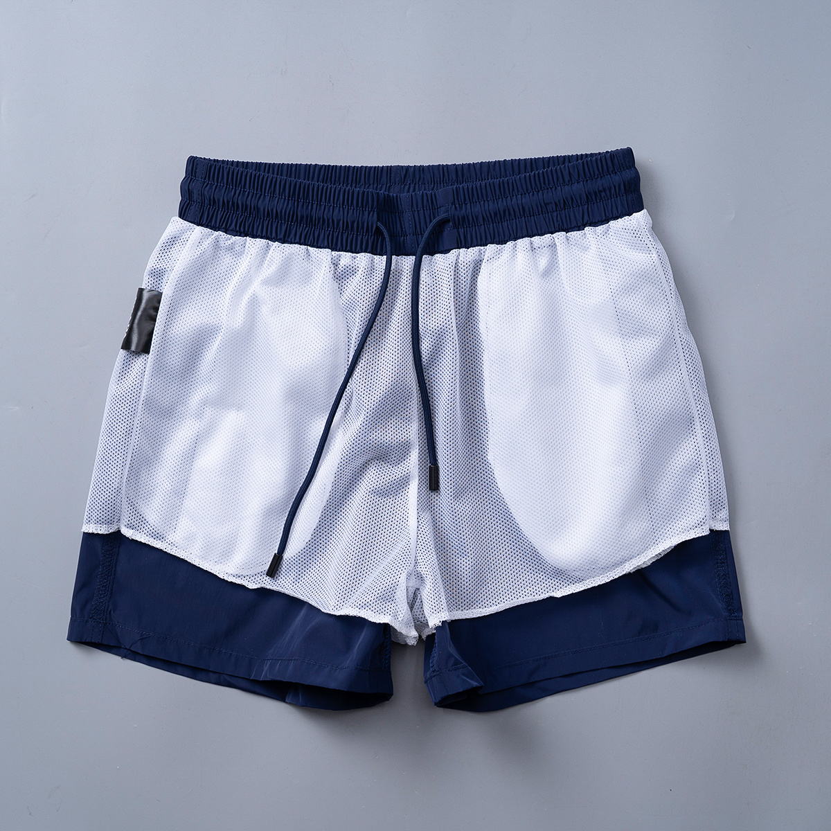 Pantalón corto baño Prada azul - Imagen 3