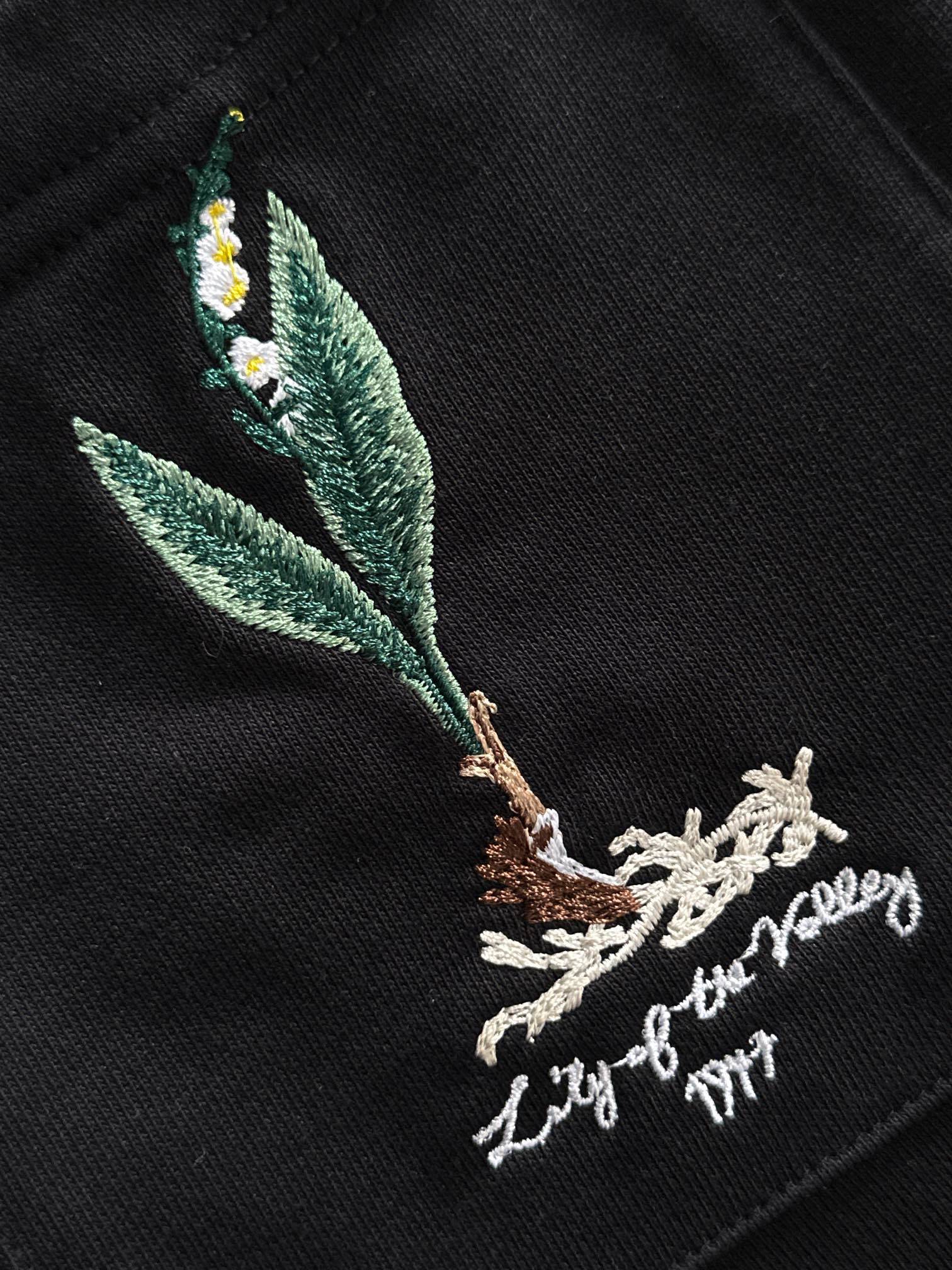 Pantalón corto Dior Flower logo - Imagen 4