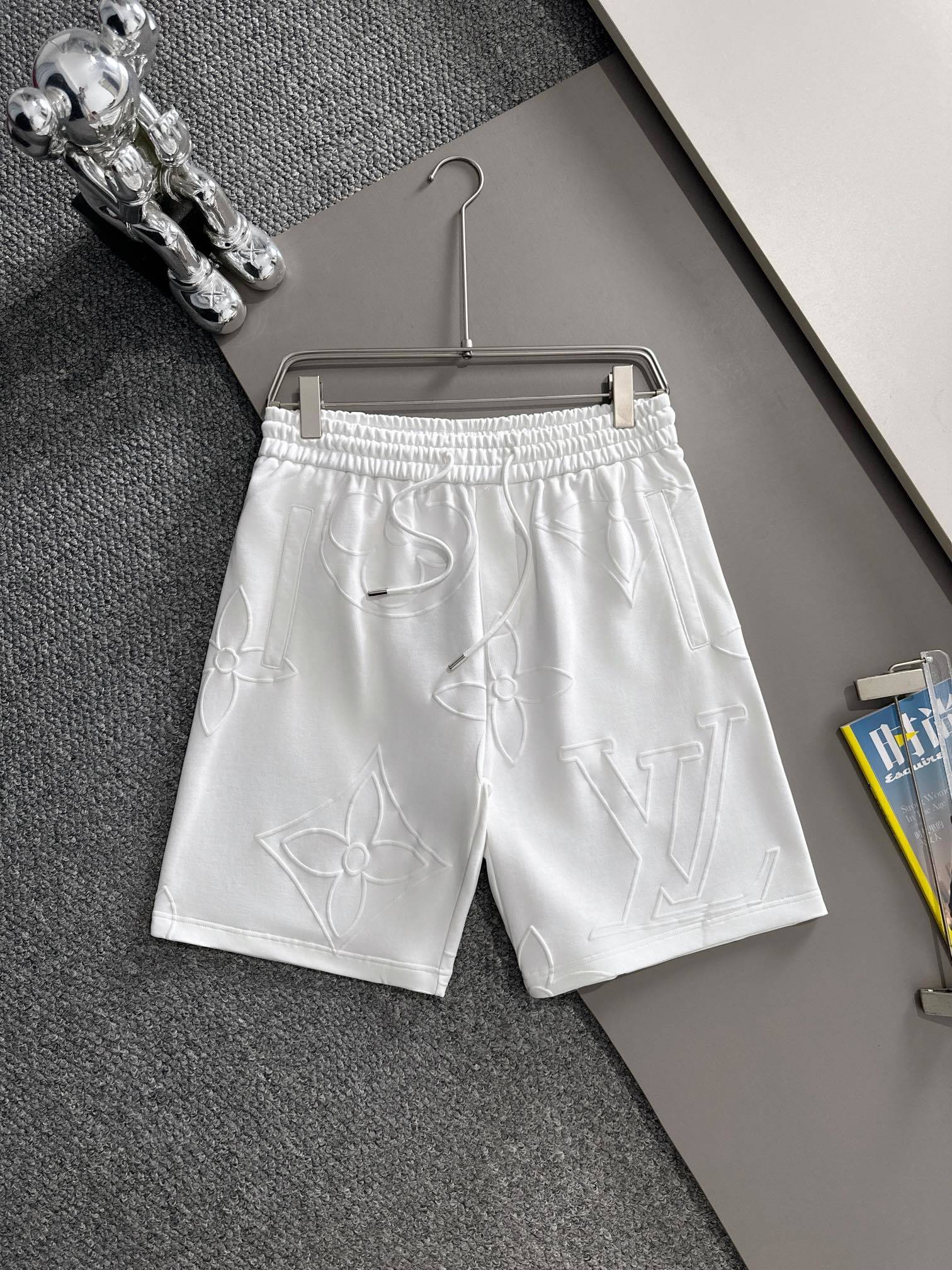 Pantalón corto Louis Vuitton Big Logos - Imagen 8