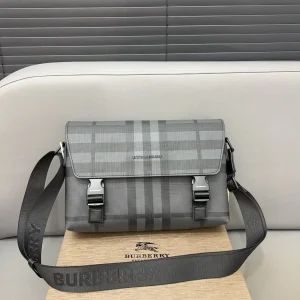Bandolera Burberry gris (ENVÍO 72 HORAS)