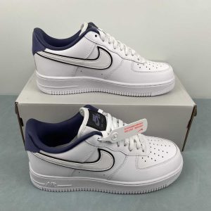 Nike Air Force 1- blanco/ morado