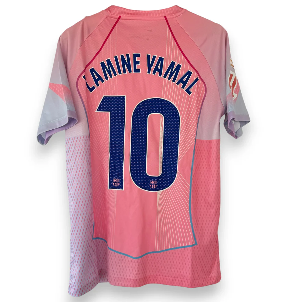 Camiseta FC Barcelona LAMINE YAMAL talla XL ENVÍO 72HORAS