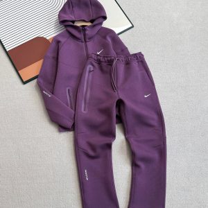 Chándal Nike Tech Fleece Nocta purple