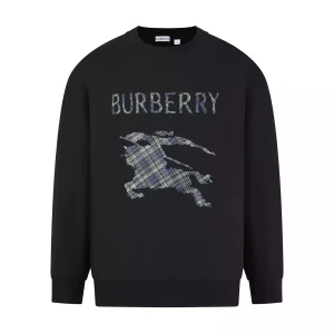 Sudadera Burberry "Horse Logo" negro