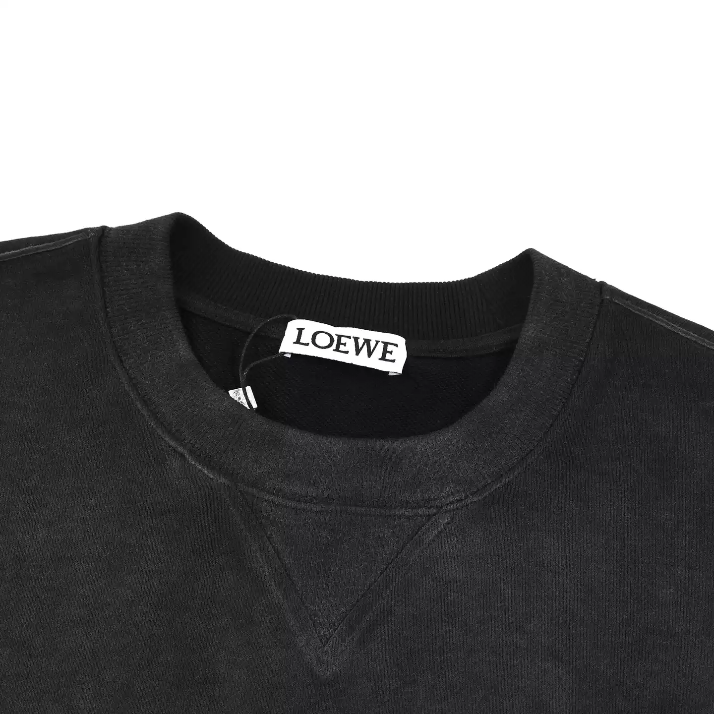 Sudadera Loewe efecto manchado negra - Imagen 3