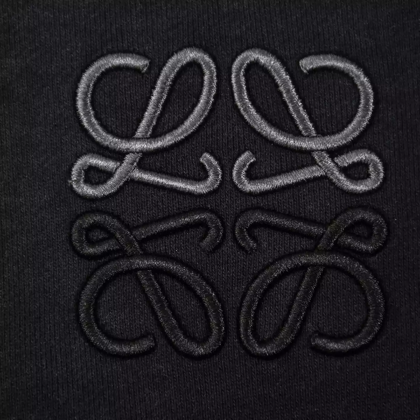 Sudadera Loewe efecto manchado negra - Imagen 4