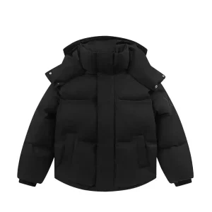 Chaqueta acolchada Ami Paris negro talla L (ENVÍO 72 HORAS)