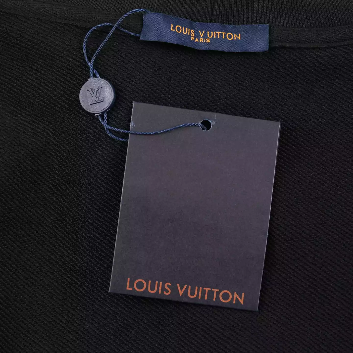 Sudadera con capucha Louis Vuitton negra - Imagen 7