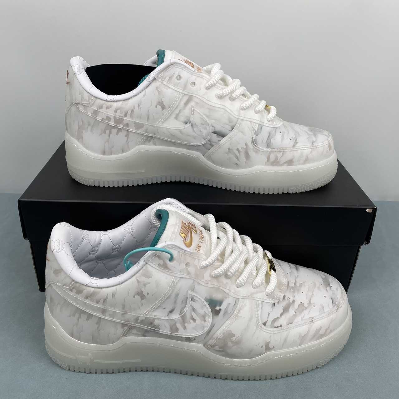 Nike Air Force 1 Low White Marble Translucent