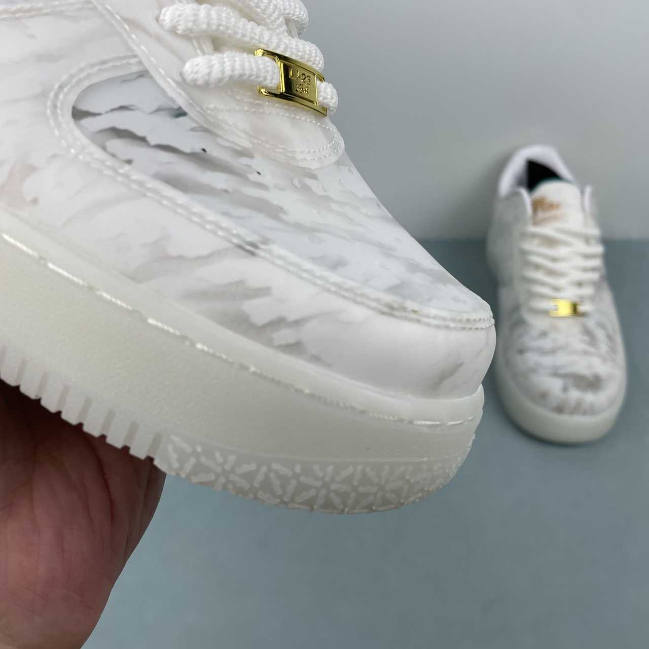 Nike Air Force 1 Low White Marble Translucent - Imagen 4