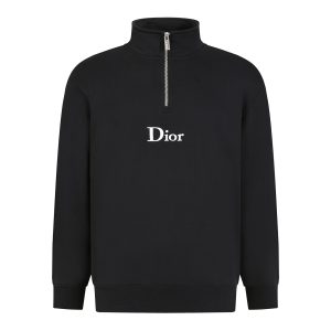 Jersey media cremallera Dior negro