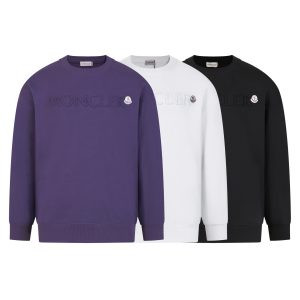 Sudadera Moncler logo bordado