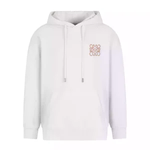 Sudadera con capucha Loewe blanca