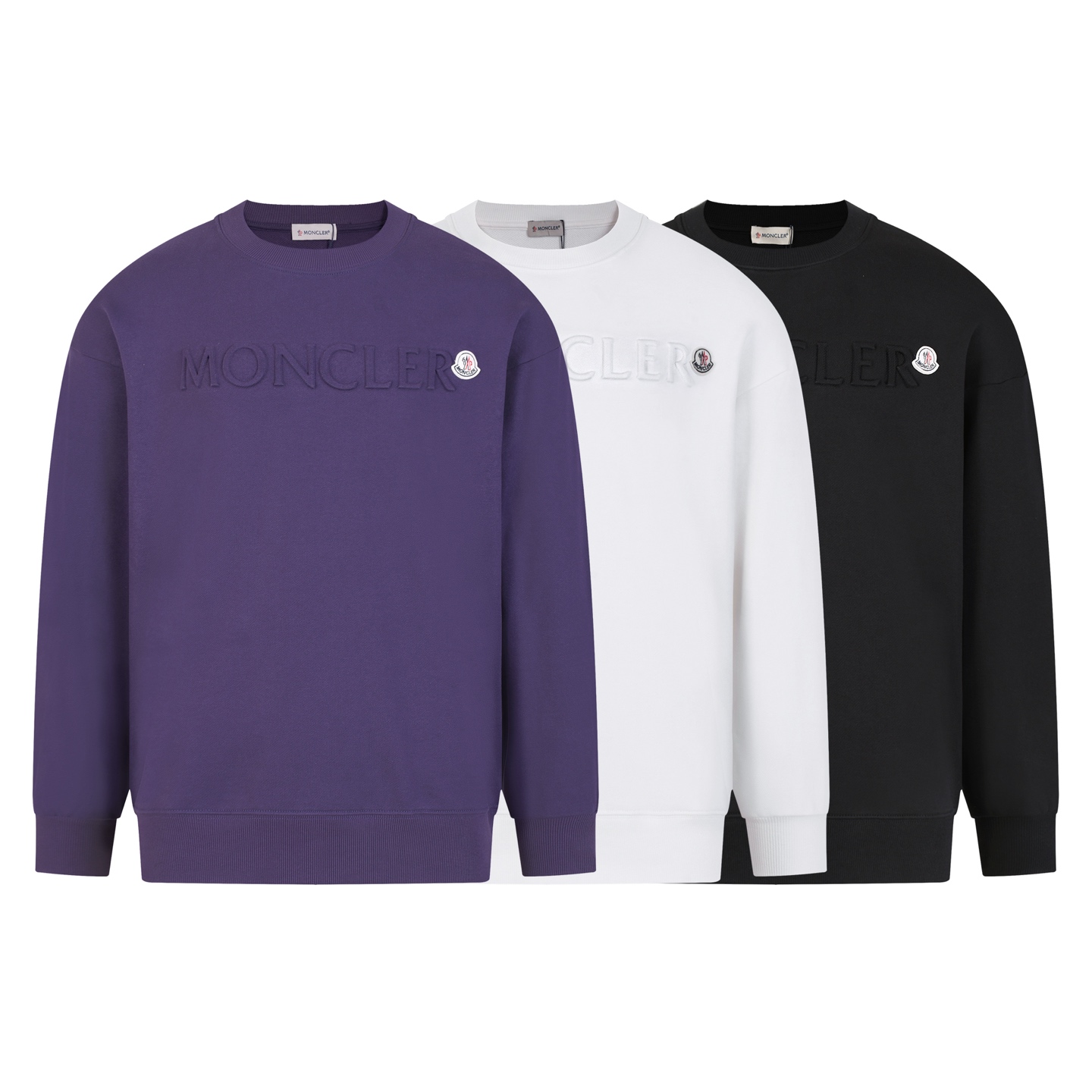 Sudadera Moncler logo bordado
