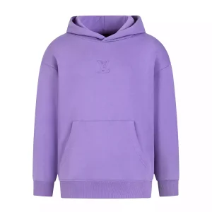Sudadera con capucha Louis Vuitton lila
