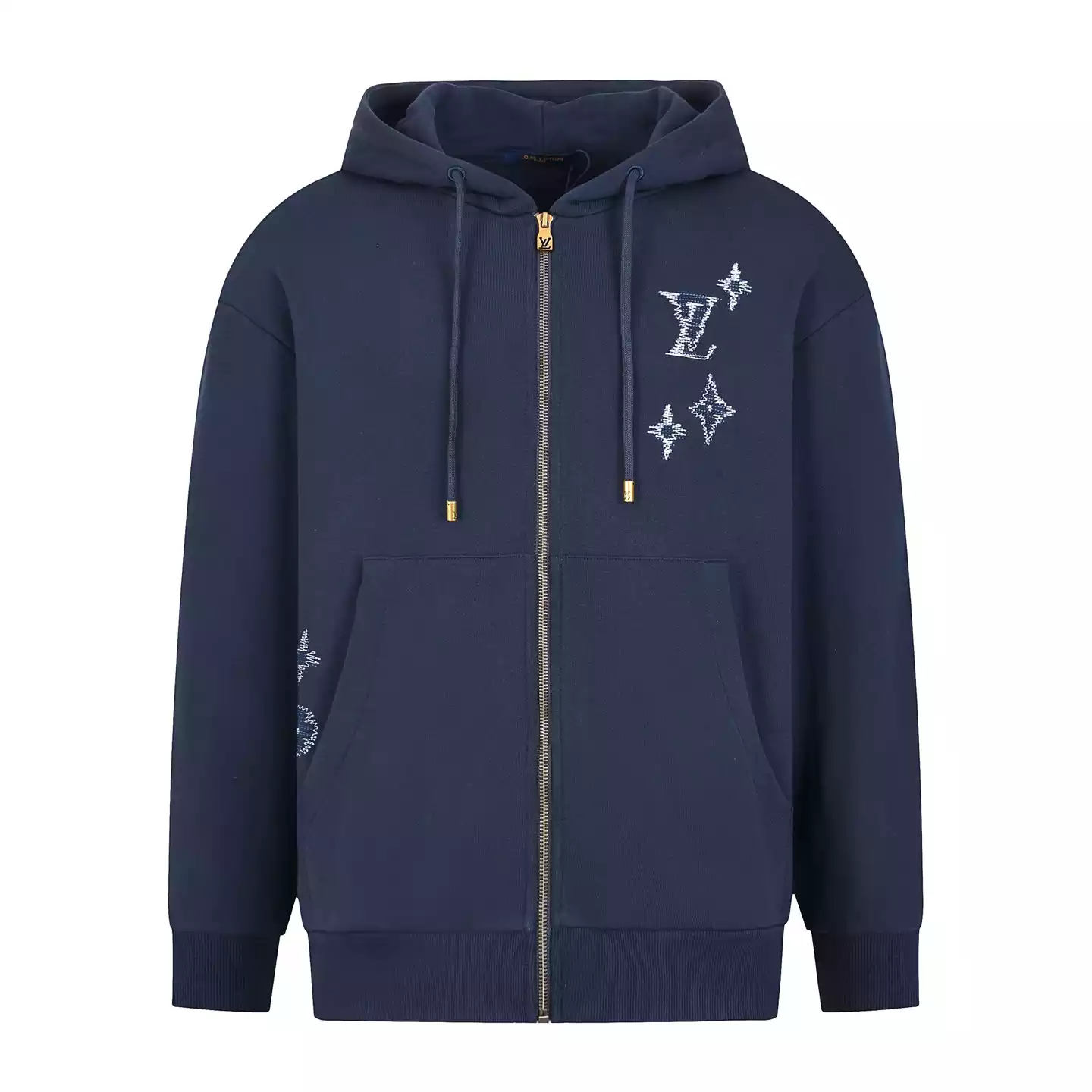 Sudadera cremallera Louis Vuitton azul