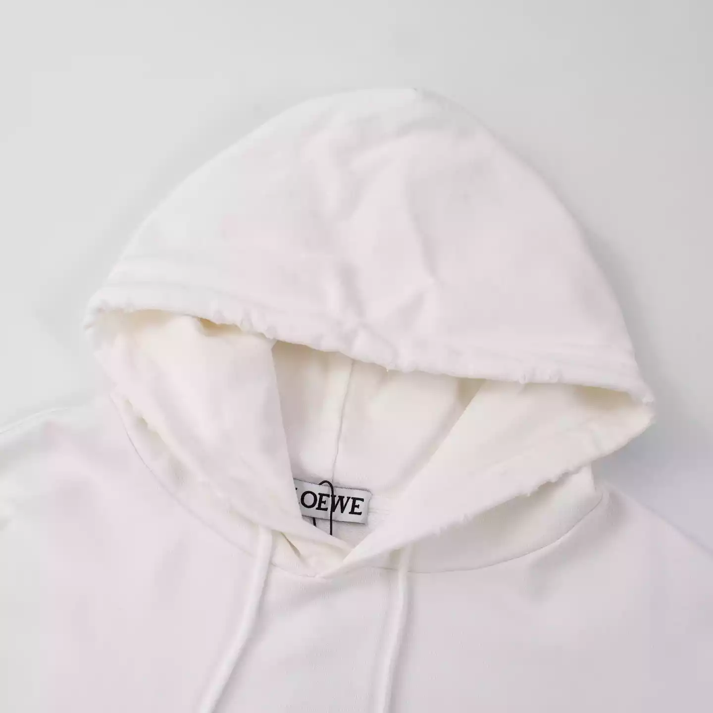 Sudadera con capucha Loewe blanca - Imagen 4