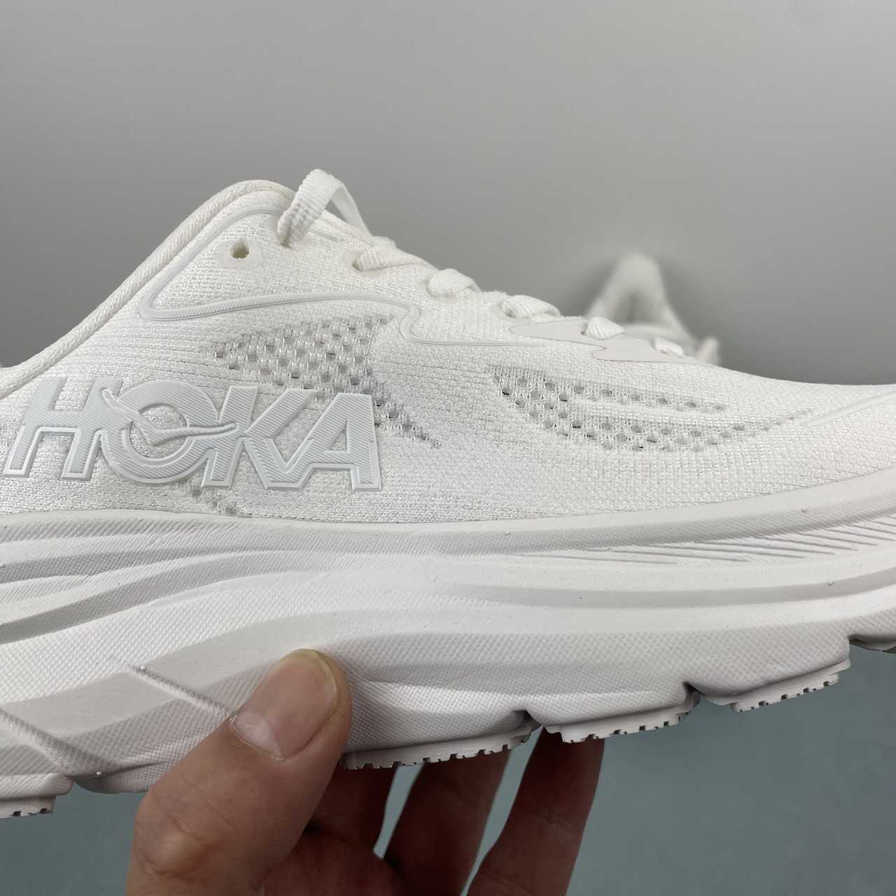 Hoka Clifton 10 All White - Imagen 5