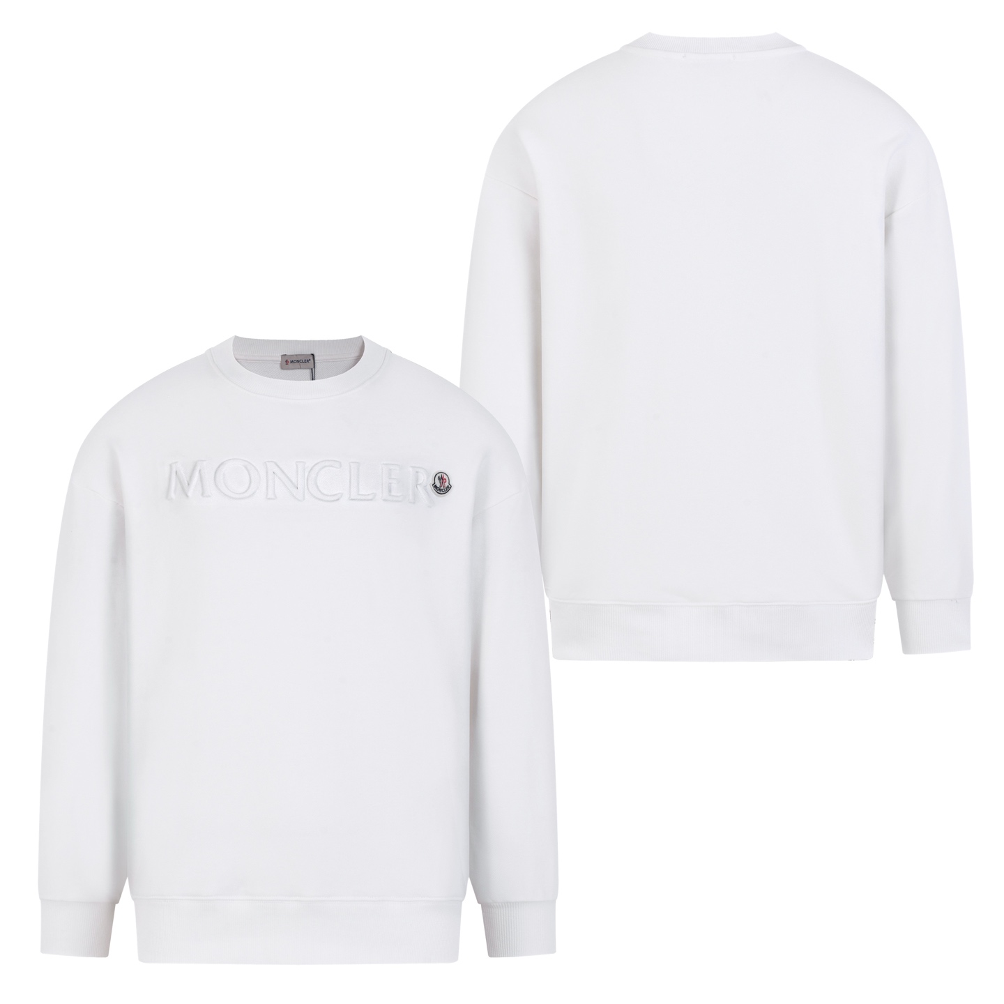 Sudadera Moncler logo bordado - Imagen 3
