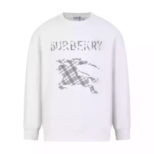 Sudadera Burberry "Horse Logo"  blanco
