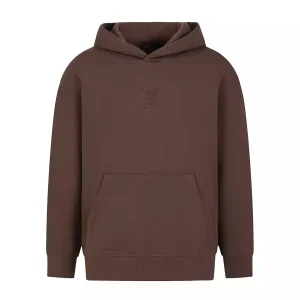 Sudadera con capucha Louis Vuitton marrón