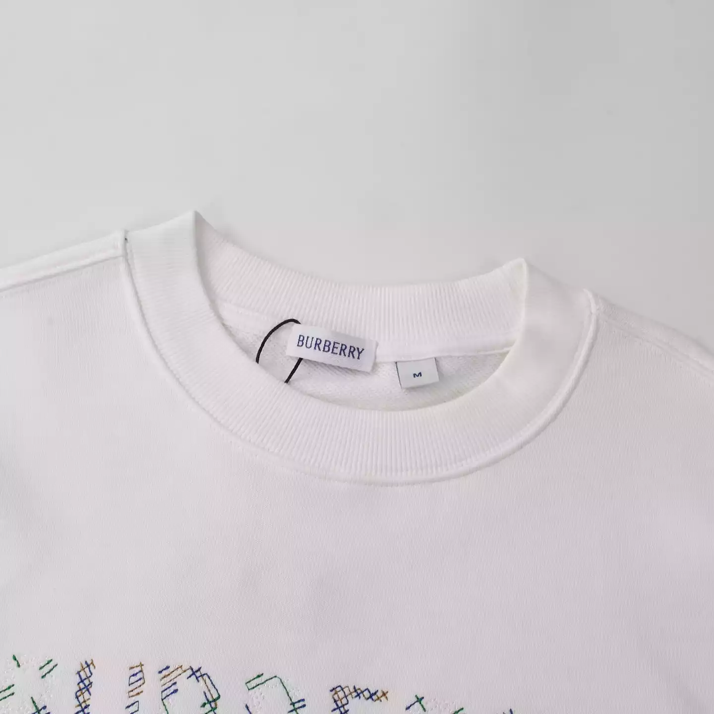 Sudadera Burberry "Horse Logo" blanco - Imagen 4