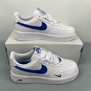 Nike Air Force 1 Low ’07 White Deep Royal Blue