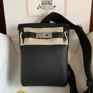 Bolso bandolera Hermes Hac a Dos G5 negro